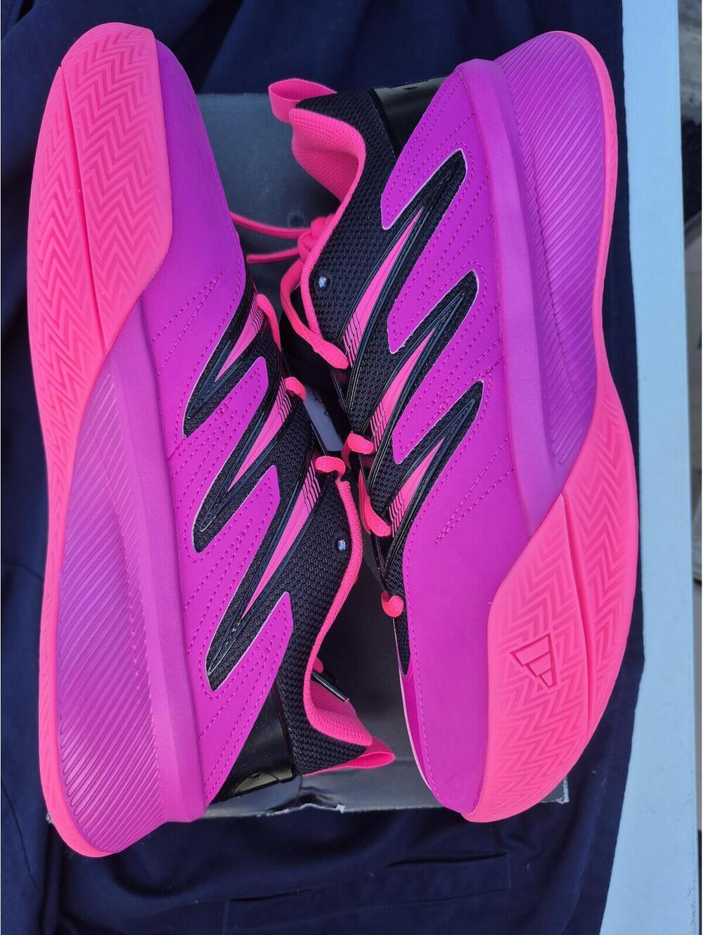 Adidas Dame Certified 3 Basketball Shoes Pink Black US 8.5